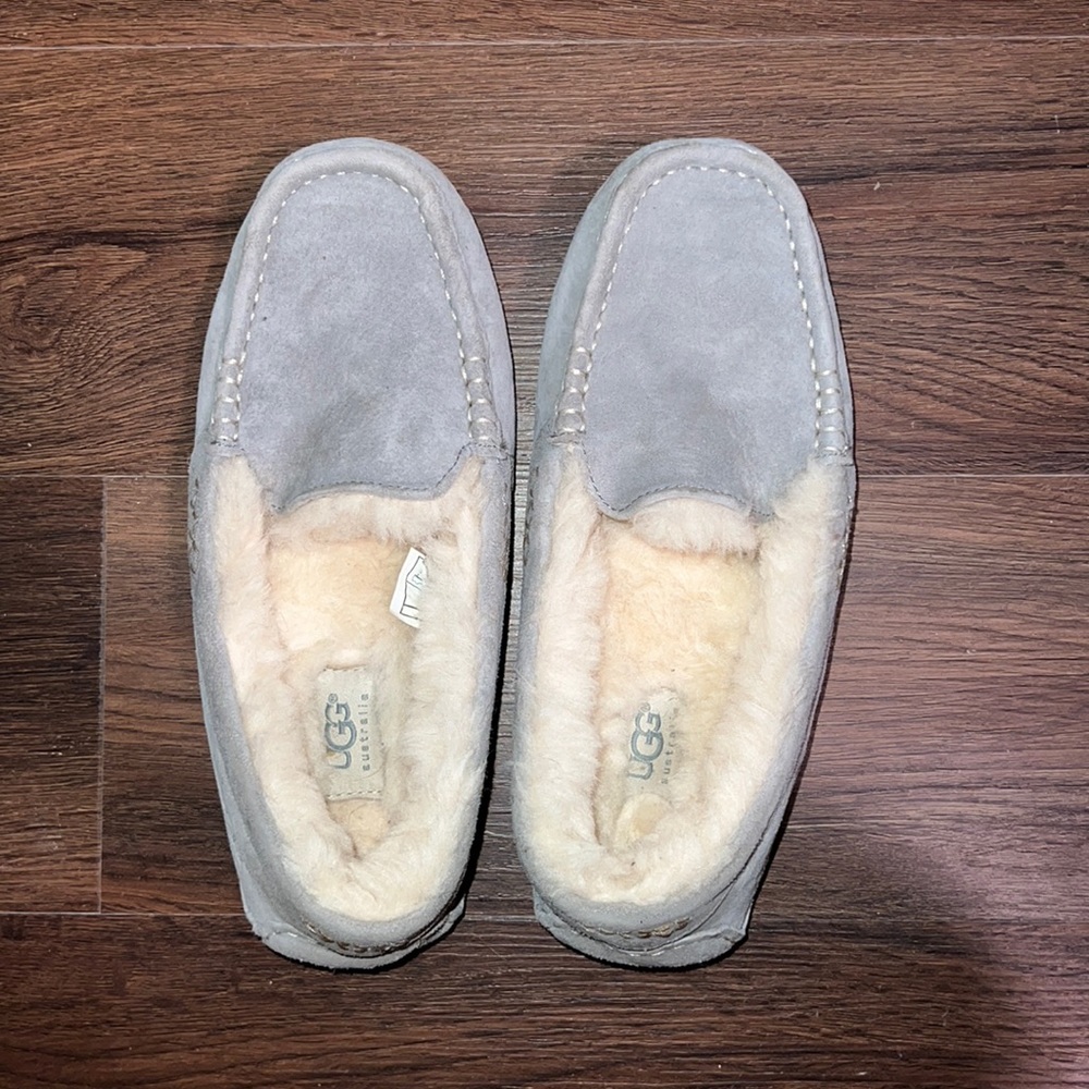 UGG Australia Ansley loafer slipper moccasin grey 6